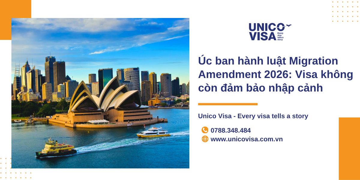 Úc ban hành luật Migration Amendment 2026: Visa không còn đảm bảo nhập cảnh